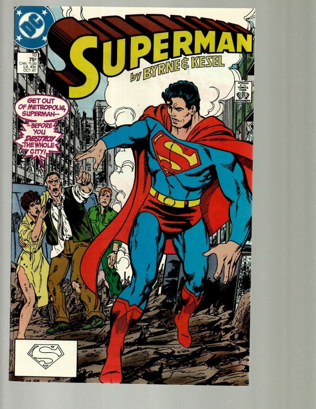 12   DC Superman Comics # 1 2 3 4 5 6 7 8 9 10 11 12 GK45