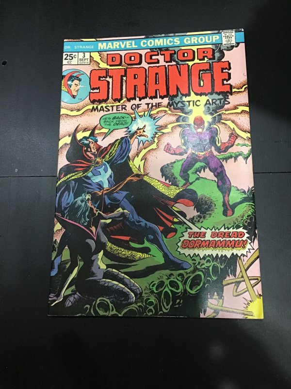 Doctor Strange #3 (1974) Dormammu! Lady Clea! Brunner Art! VF/NM Boca CERT! Wow!