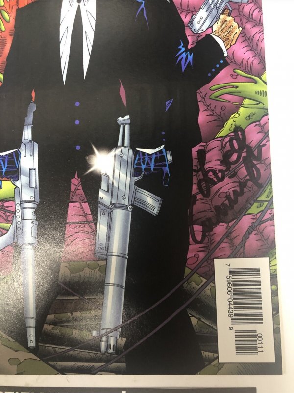 Men In Black # 1 Variant • Signed Lowell Cunningham • Marvel Comics • Certified