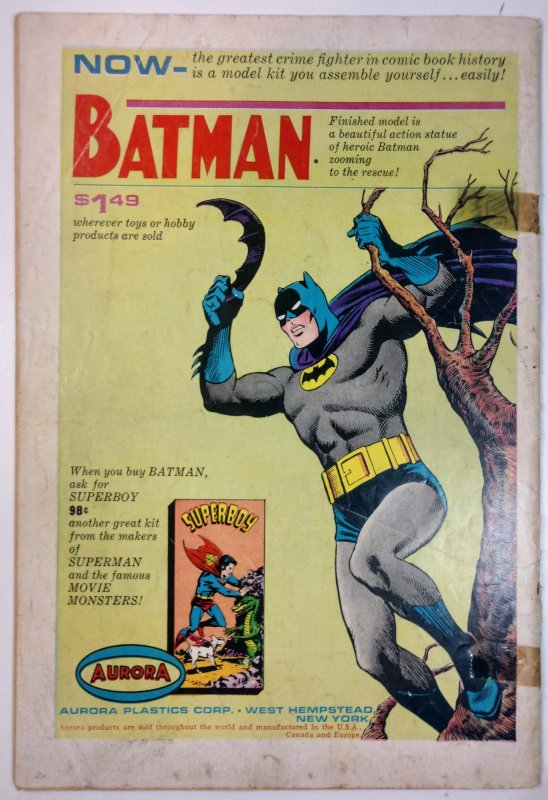 The Flash #152 (1.0, 1965) Taped and Detached Cover