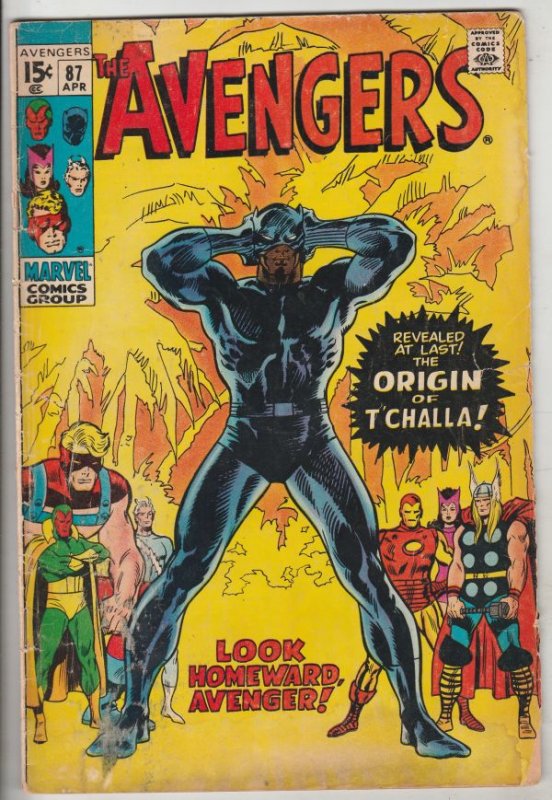 Avengers, The #87 (Apr-71) VG+ Affordable-Grade Avengers