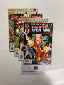 4 Iron Man Marvel Comic Books # 35 37 38 39 Avengers Defenders Hulk Thor 50 JS40