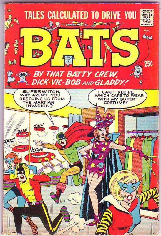 Tales Calculated to Drive You Bats #1 (Nov-61) FN/VF Mid-High-Grade Wolfman