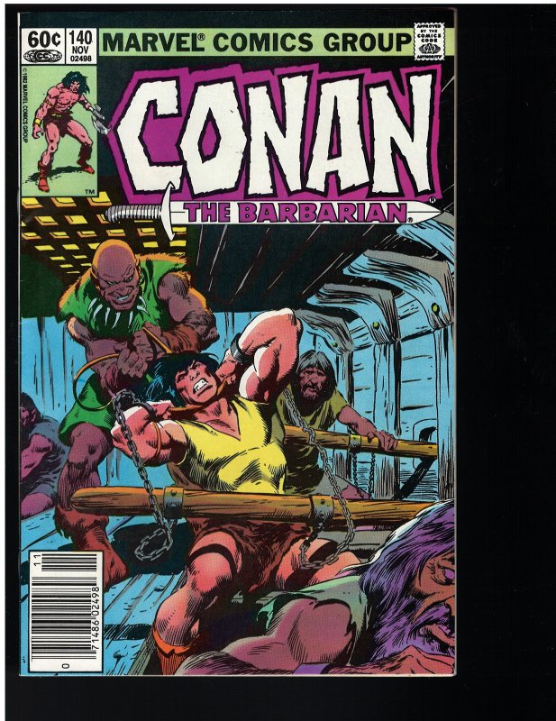 Conan the Barbarian #140 (Marvel, 1982)