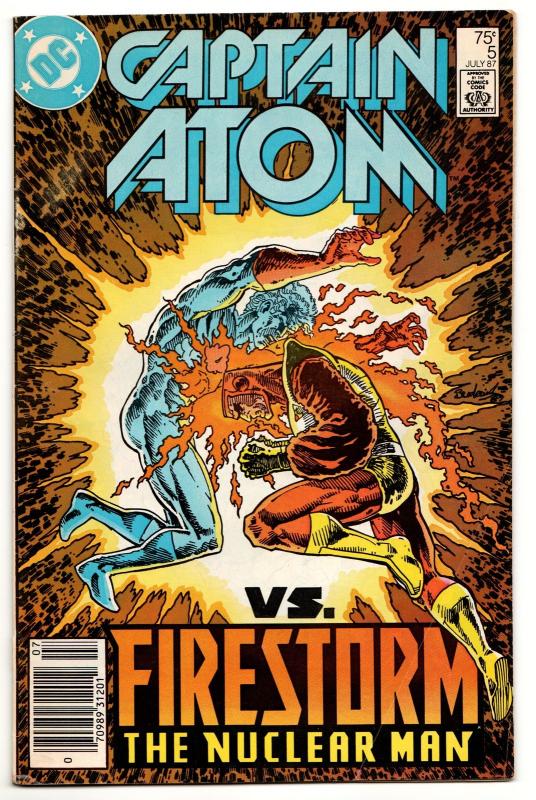 Captain Atom #5 (DC, 1987) VG-