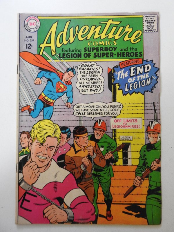 Adventure Comics #359 (1967) VG- Condition!