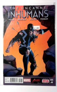 Uncanny Inhumans #0 (2015) Marvel Comics 1st Print Comic Book