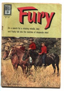 Four Color #1296--1962-- FURY-- Dell Western-- comic book