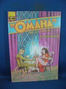OMAHA THE CAT DANCER 1 VF NM FIRST EDITION  1984 
