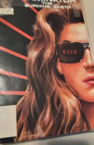 The Terminator: The Burning Earth #2 Direct Edition (1990) The Terminator