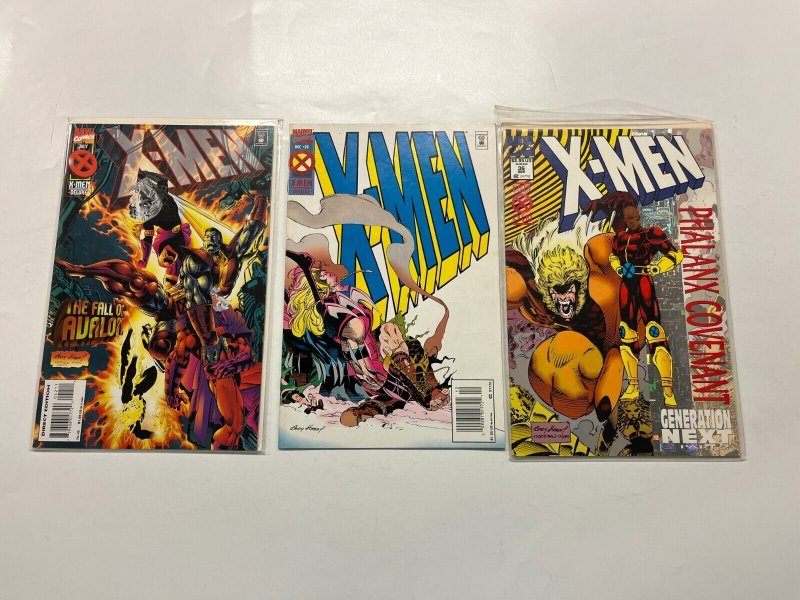 6 X-Men Marvel Comics Books #31 32 33 36 39 42 40 JW16