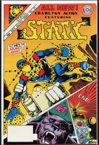 Charlton Action Featuring Static #11 (1985) Static
