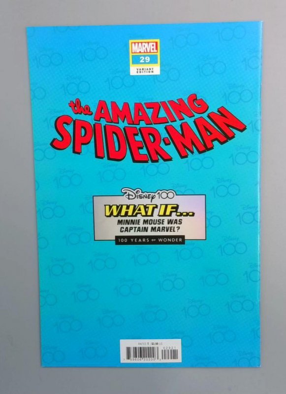 Amazing Spider-Man #29 NM 1st Print Disney Variant Cover B Marvel Comics 2023