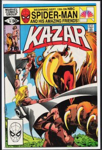 Ka-Zar the Savage #9 (1981) Ka-Zar