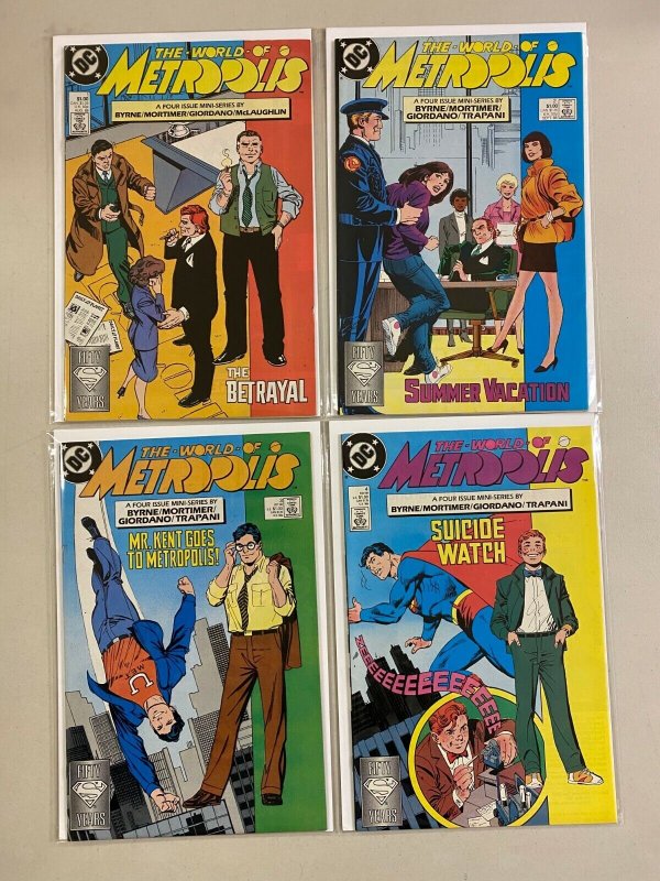 World of Metropolis set from:#1-4 DC 4 different books 6.0 FN (1988)