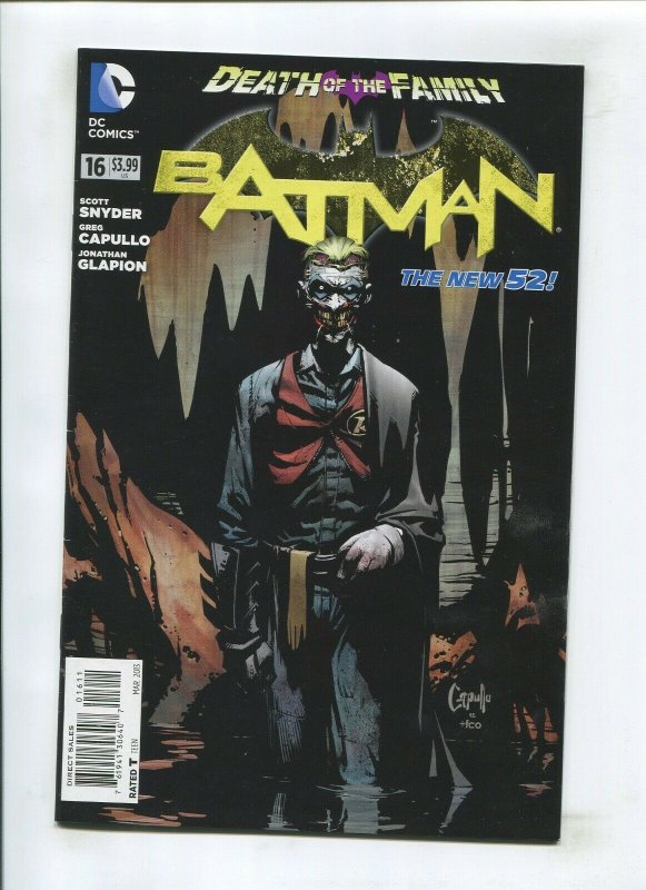 BATMAN #16 (9.2) *FISHERMAN COLLECTION* DEATH OF THE FAMILY 2013