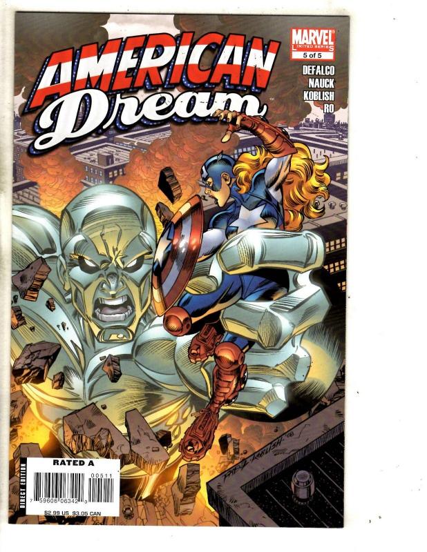 5 Marvel Comics American Dream 1 2 4 5 + King Size Spider-Man Summer Special TP6