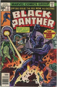 Black Panther #2 (1977) - 3.5 VG- *Princess Zanda/Kirby*