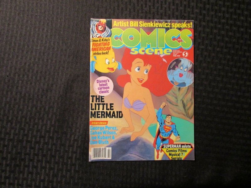 1983 COMICS SCENE Magazine LOT of 3 #10 11 Superman X-Men Hellraiser Batgirl