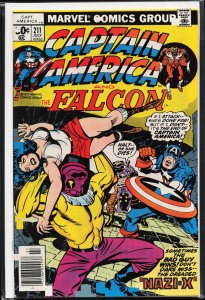 Captain America #211 (1977) Captain America and the Falcon