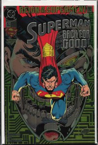 Superman #82 Chromium Cover (1993) Superman