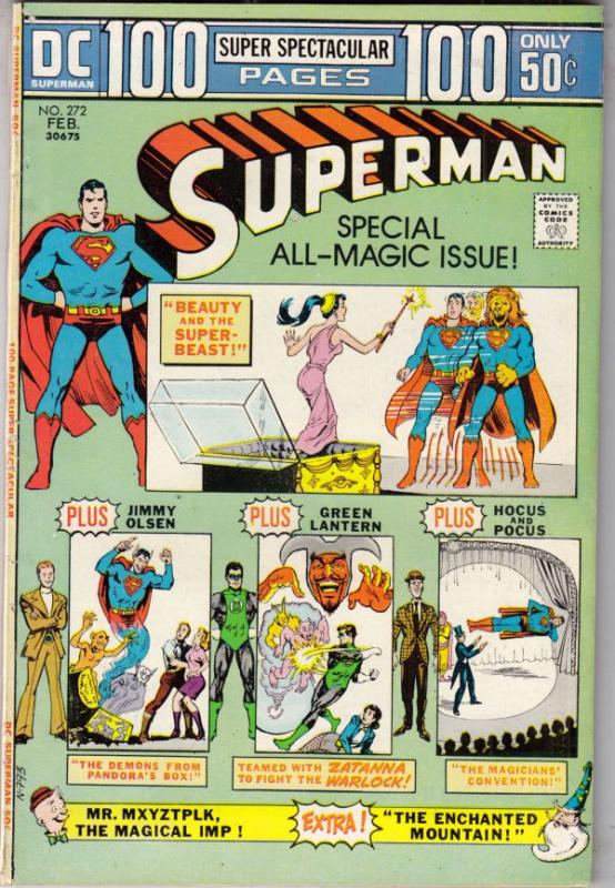 Superman #272 (Feb-74) VF High-Grade Superman