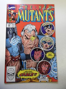 The New Mutants #87 (1990) 1st App of Cable! VF Condition