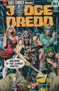 Judge Dredd (Vol. 1) #5 VF ; Eagle | Brian Bolland