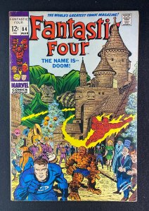 Fantastic Four (1961) #84 FN- (5.5) Doctor Doom