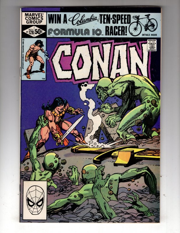 Conan the Barbarian #128 (1981) 7.0 Bronze Marvel Sword & Sorcery  / ID#20