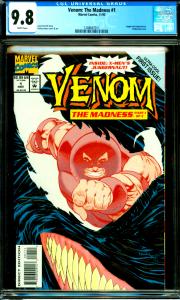 Venom: The Madness #1 CGC Graded 9.8