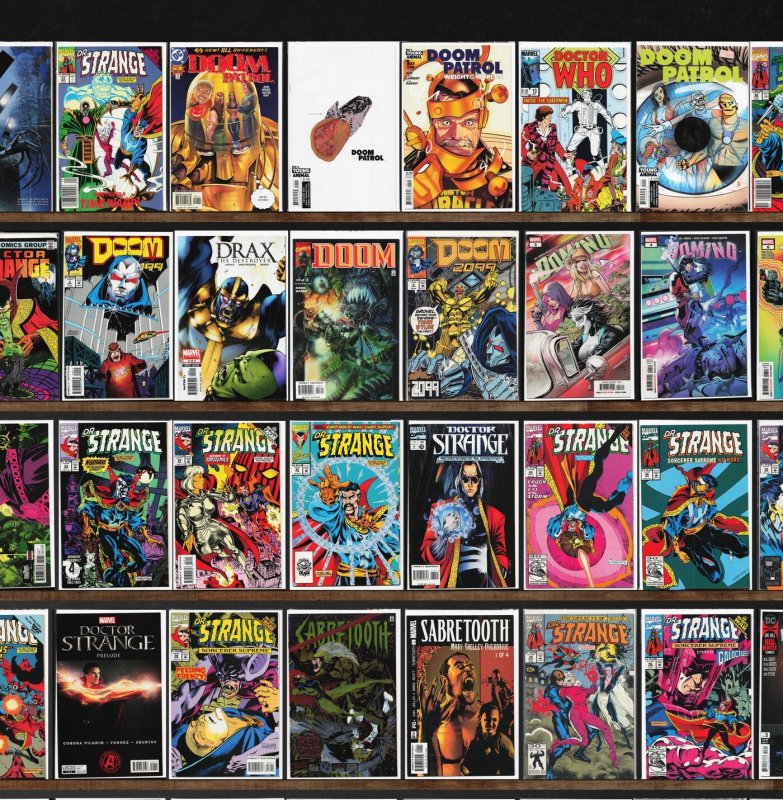 Huge Lot 150+ Comics with Doom Patrol, Doomsday Clock, Secret Invasion & More!