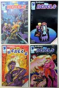 ElfQuest: Rebels Lot 4 #3, 4, 5, 8 1995 Warp Graphics 1st Print Comic Books