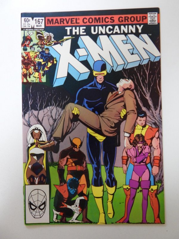 The Uncanny X-Men #167 Direct Edition (1983) VF condition