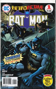 DC Retroactive: Batman - The '70s (2011) Batman