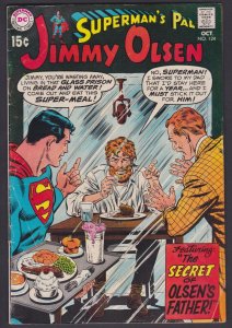 Superman's Pal Jimmy Olsen #124 4.0 VG DC Comic - Oct 1969