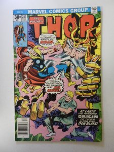 Thor #254 (1976) FN/VF condition