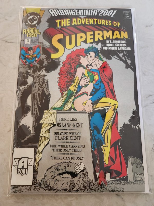 Adventures of Superman Annual #3 Direct Edition (1991)