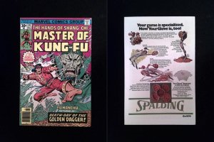 Master Of Kung Fu #44  MARVEL Comics 1976 VF+ NEWSSTAND
