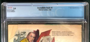 The Incredible Hulk #1 (1962)