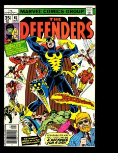 12 Defenders Marvel Comics #59 60 61 62 63 64 65 66 67 68 69 70 Hulk Thor GK15