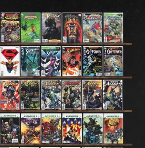 Huge Lot 150+ Comics with Thor, Ultimate Avengers, Action Comics & More!