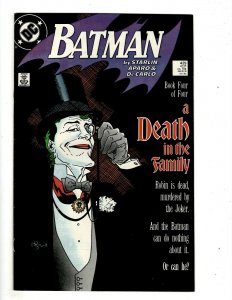 Batman # 429 VF/NM DC Comic Book Death In The Family Joker Robin Gotham P4 J510