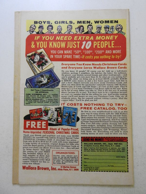 Sub-Mariner #6 (1968) vs Tiger Shark! Solid VG Condition!