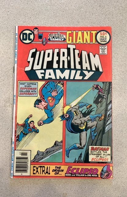 Super-Team Family #5 (1976) Superman / Batman / Eclipso