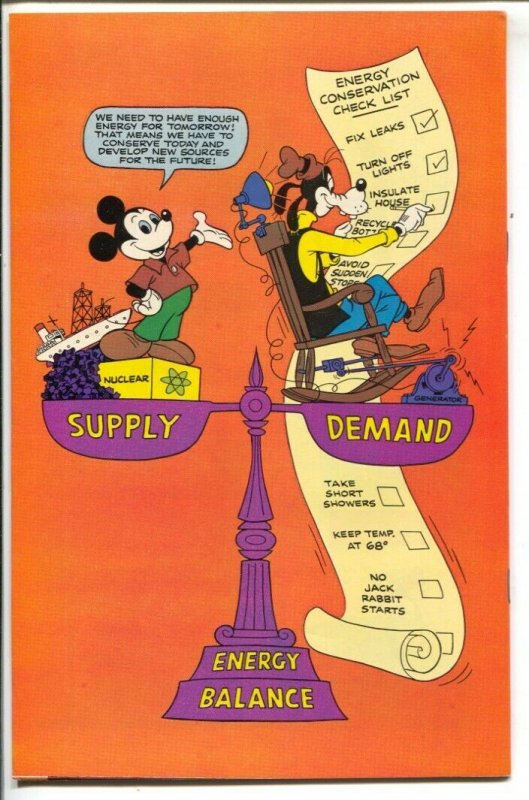 Mickey Mouse and Goofy Explore Energy Conservation 1978-Disney-unique study o...