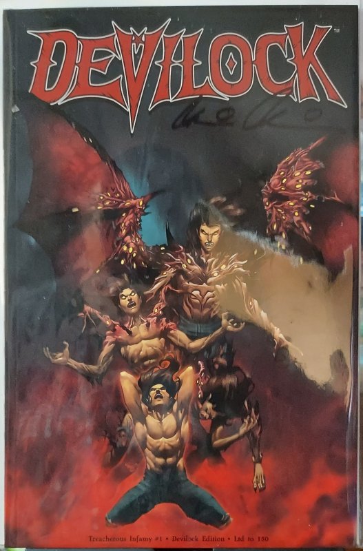 Treacherous Infamy #1 NM Devilock Edition ltd to 150 signed by Brian Pulido COA