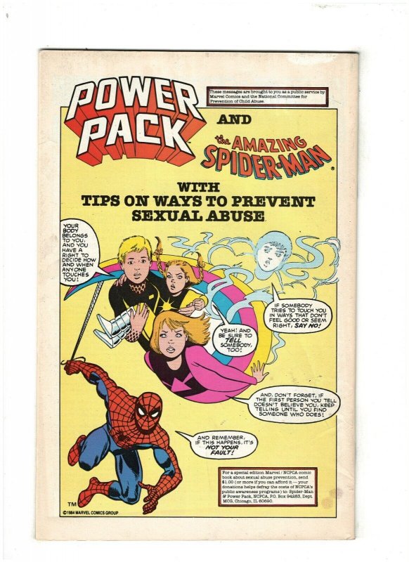 Power Pack #23 VF 8.0 Marvel Comics 1986 Fantastic Four Cameo