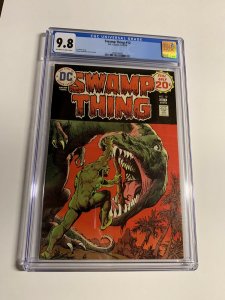 Swamp Thing 12 Cgc 9.8 Ow/w Pages Dc Comics Bronze 001
