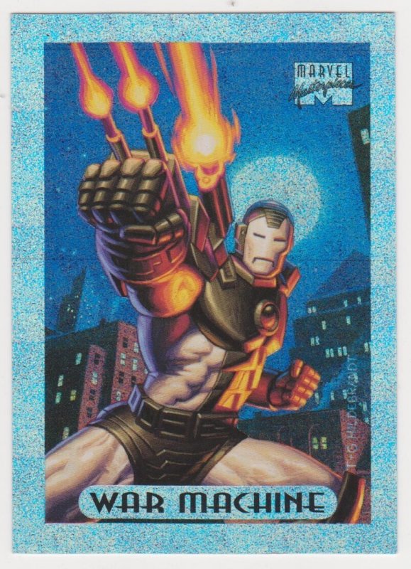 1994 Marvel Masterpieces Holofoil #10 War Machine